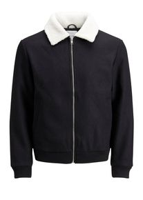 Jack & Jones JACK & JONES, Herren Jacke, Schwarz / Wei&szlig;