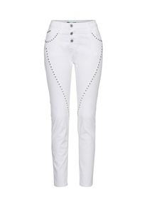 PLEASE, Damen Hose, Wei&szlig;