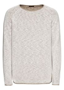 Review, Herren Pullover '2TN SLUB RAGLAN', Hellbeige