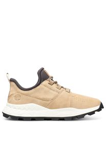 Timberland, Herren Sneaker 'Brooklyn Lace Oxford', Sand / Wei&szlig;