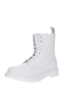 Dr. Martens, Damen Stiefel '8 Eye Boot Pascal Mono', Wei&szlig;