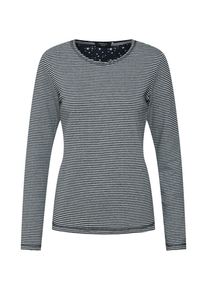 Sublevel, Damen Shirt, Navy / Wei&szlig;