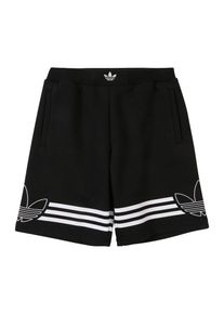 adidas originals, Hose 'OUTLINE SHORTS', Schwarz / Wei&szlig;