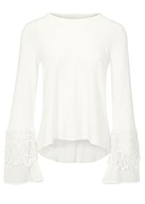 Heine, Damen Pullover, Perlwei&szlig;