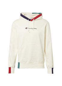 Champion Authentic Athletic Apparel, Herren Sweatshirt 'Hooded Sweatshirt', Schwarz / Wei&szlig;