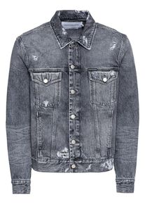 Calvin Klein Jeans, Herren Jacke 'MODERN CLASSIC TRUCKER', Black Denim