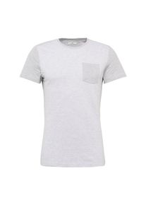Tom Tailor, Herren T-Shirt, Hellgrau / Wei&szlig;meliert