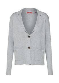 s.Oliver RED LABEL, Damen Strickjacke, Graumeliert