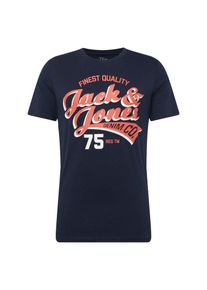 Jack & Jones JACK & JONES, Herren Shirt, Blau / Rot