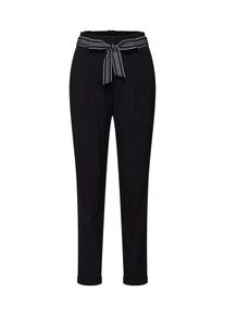 Opus, Damen Hose 'Enchi stripe belt', Schwarz