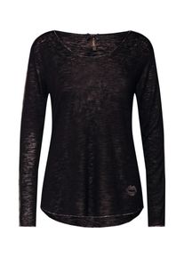 Key Largo, Damen Shirt 'ISA', Grau / Graumeliert / Schwarz
