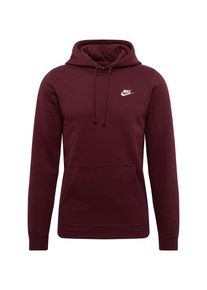 Nike Sportswear, Herren Sweatshirt 'PO FLC CLUB', Weinrot