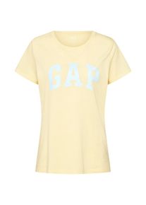 GAP, Damen Shirt, Hellblau / Gelb