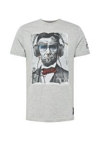 Brave Soul, Herren Shirt, Graumeliert / Schwarz