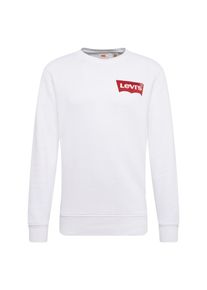 Levi's LEVI'S, Herren Sweatshirt 'MODERN HM CREWNECK', Rot / Wei&szlig;
