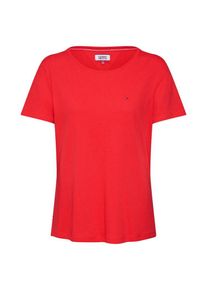 Tommy Jeans, Damen T-Shirt, Rot