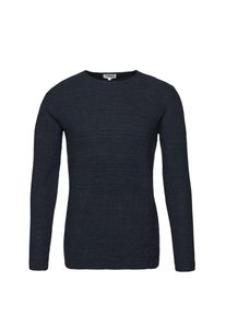 Nowadays, Herren Pullover 'RH structur', Dunkelblau