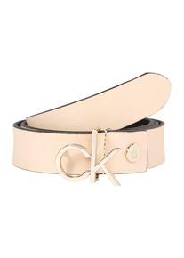 Calvin Klein, Damen G&uuml;rtel '3CM LOW CK ADJ.BUCKLE BELT', Sand