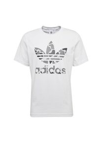 adidas originals, Herren T-Shirt, Grau / Wei&szlig;