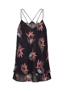 Pieces, Damen Top 'ELISA', Rosa / Schwarz