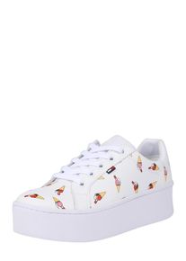 Tommy Jeans, Damen Sneaker 'ROXIE', Rot / Wei&szlig;