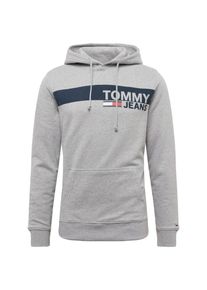 Tommy Jeans, Herren Sweatshirt 'ESSENTIAL GRAPHIC', Dunkelblau / Grau