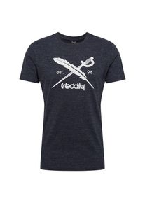 Iriedaily, Herren Shirt 'Chamisso Logo', Dunkelblau / Wei&szlig;