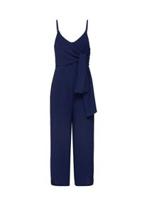 Missguided, Damen Overall 'TIE SIDE CULOTTE JUMPSUIT', Navy