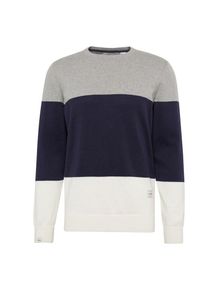 O`Neill O'NEILL, Herren Pullover 'LM CREW', Dunkelblau / Grau / Wei&szlig;