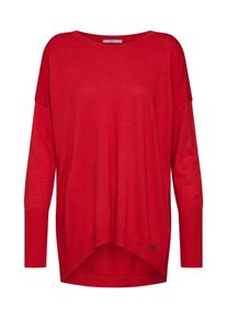 EDC by Esprit, Damen Pullover 'E Overs w seam Sweaters', Rot