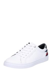 Tommy Hilfiger, Damen Sneaker 'Essential, Blau / Rot / Silber / Wei&szlig;