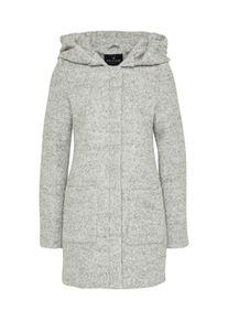 Review, Damen &Uuml;bergangsmantel 'NEW TWISTED HOOD', Graumeliert