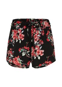 Only, Damen Short, Rot / Schwarz