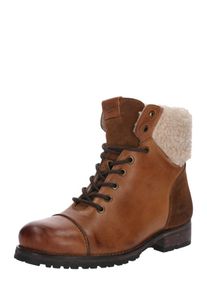 Pepe Jeans, Damen Schn&uuml;rstiefel 'Melting Warm', Braun