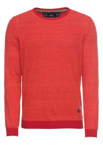 s.Oliver RED LABEL, Herren 'Pullover', Rot
