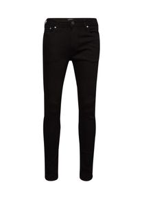 Jack & Jones JACK & JONES, Herren R&ouml;hrenjeans 'Liam', Schwarz