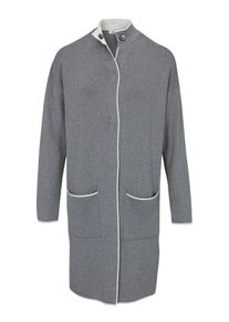 Heine, Damen Strickmantel, Grau