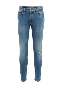 Calvin Klein Jeans, Herren Skinny Jeans 'KARNA BLUE DESTRUCT', Blue Denim