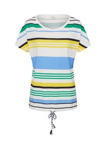 Tom Tailor, Damen Shirt, Gelb / Gr&uuml;n / Mischfarben
