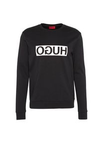 Hugo, Herren Sweatshirt mit Icon-Print 'Dicago', Schwarz