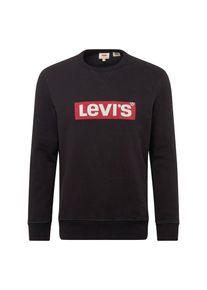 Levi's LEVI'S, Herren Sweatshirt 'GRAPHIC CREW B', Rot / Schwarz / Wei&szlig;