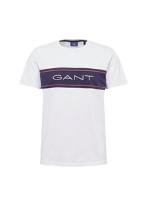 Gant, Herren Shirt, Navy / Wei&szlig;