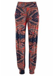 Lascana, Damen Strandhose, Marine / Orange