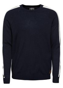 Key Largo, Herren Pullover 'MST ASPEN', Navy / Blutrot