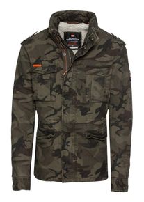 Superdry, Herren Jacke 'CLASSIC ROOKIE MILITARY JACKET', Gr&uuml;n