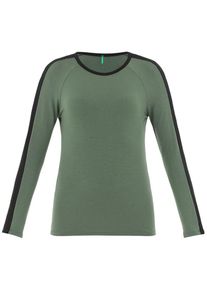 Palmers, Damen Langarmshirt 'Asian Lounge', Khaki