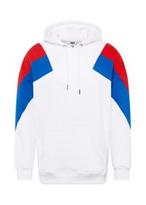 Urban Classics, Herren Sweatshirt, Royalblau / Rot / Wei&szlig;