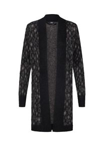 s.Oliver BLACK LABEL, Damen Strickjacke, Grau / Schwarz