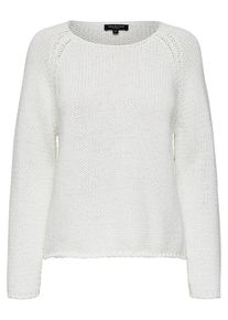 Selected Femme, Damen Pullover 'Knit Wide', Wei&szlig;