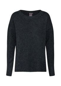 Ichi, Damen Pullover 'ALPA', Schwarzmeliert